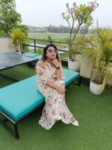 Button Down Shirt Pleated Floral Dress